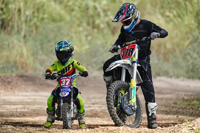 Moto cross pour enfant