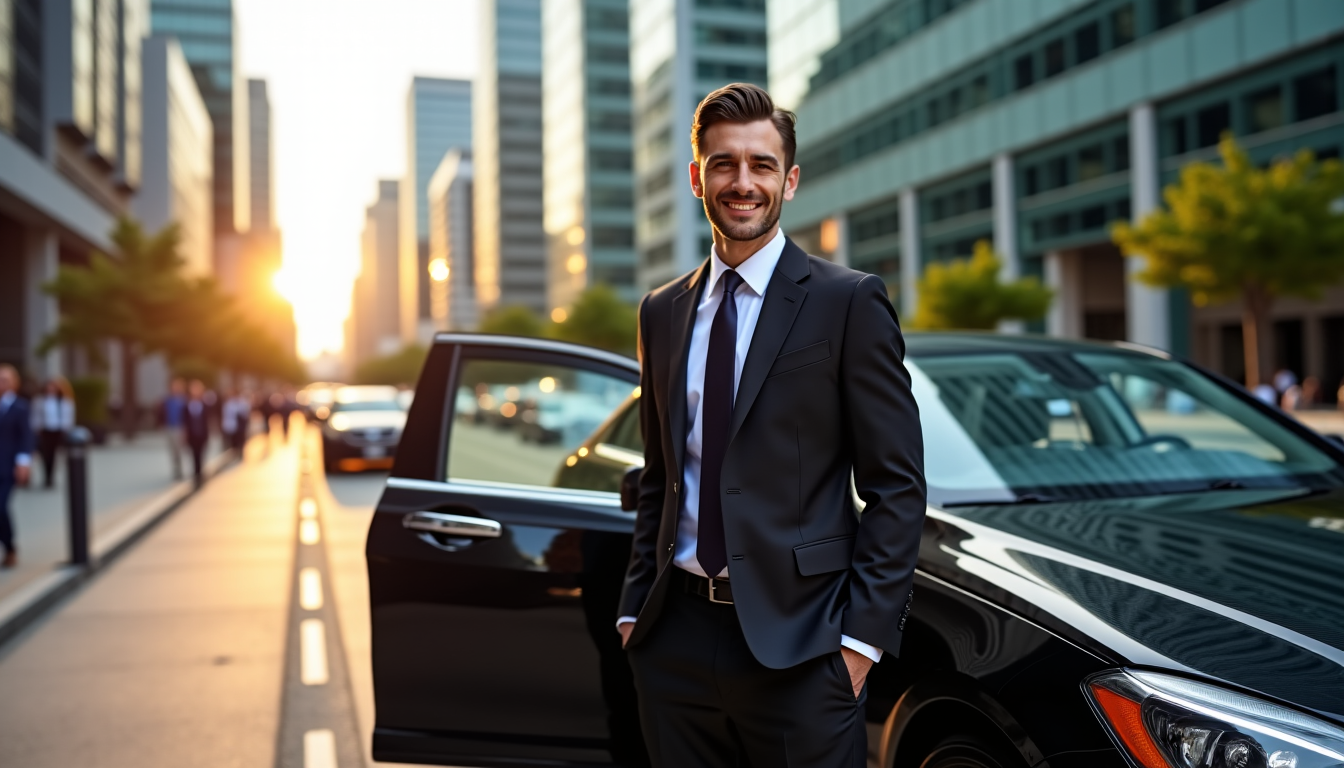 Optimisez les déplacements de vos collaborateurs avec un chauffeur privé pour entreprises