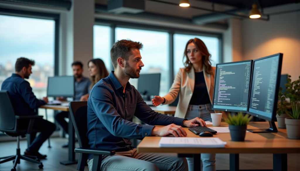 transformation numérique, développement sur mesure, logiciel entreprise, prestataire informatique