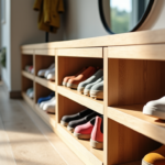 Comment organiser le rangement des chaussures dans l’entrée