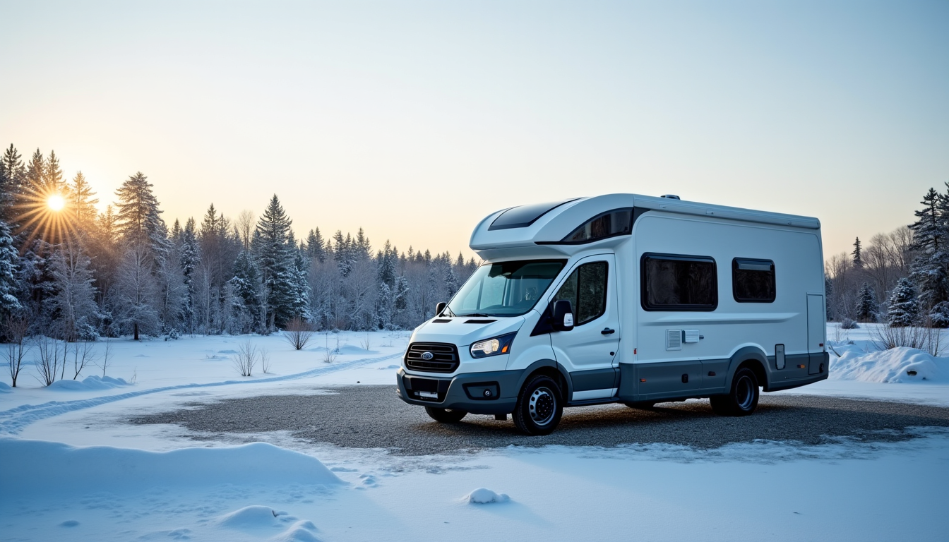 Camping-car en hiver : comment protéger les canalisations du gel