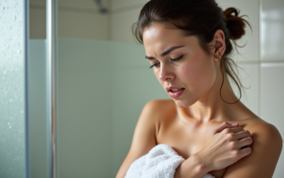 Pourquoi la peau tiraille-t-elle après la douche